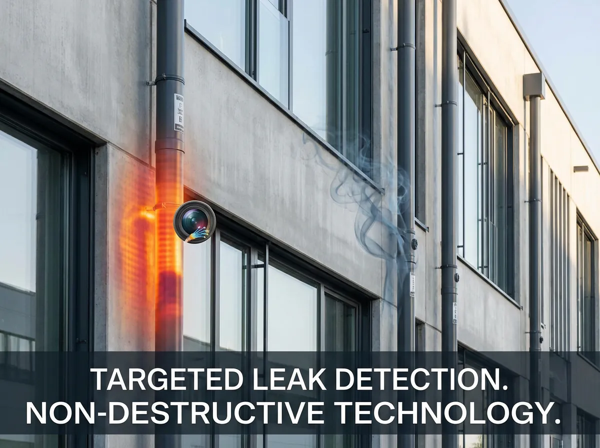 Détection & réparation fuites verticales