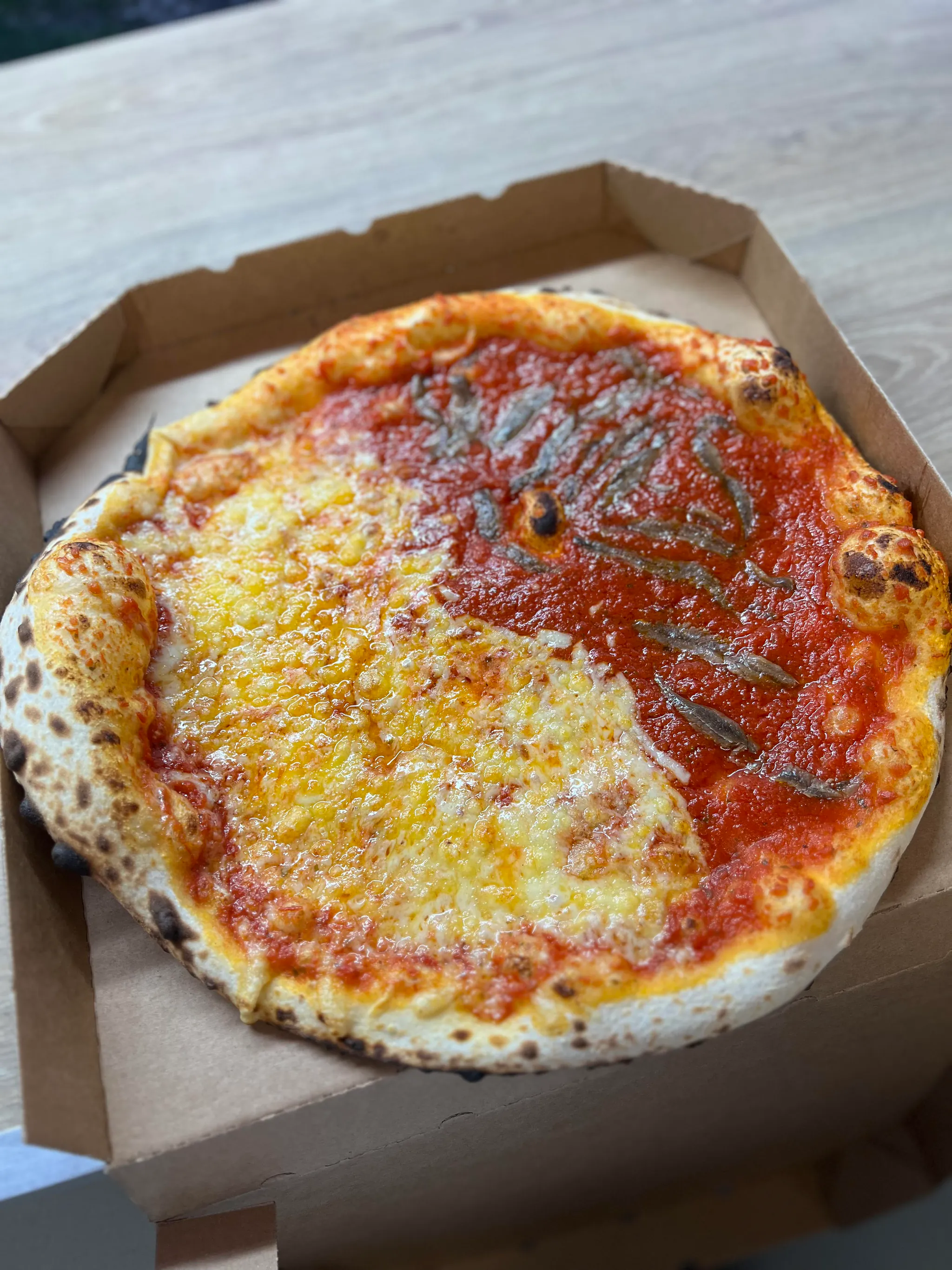 M/M (Fromage ou Mozza, Anchois)