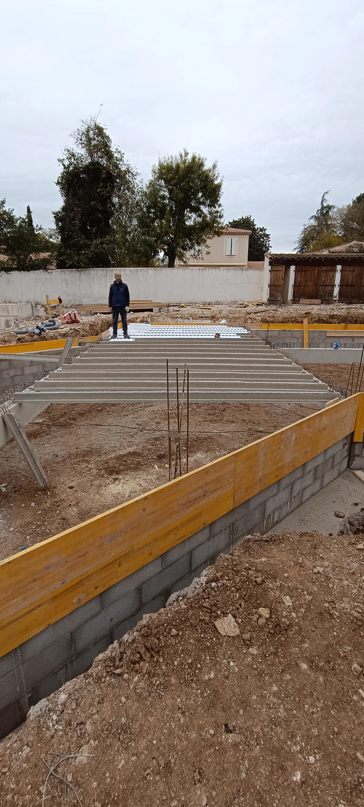 Coulage dalle béton - Salon-de-Provence