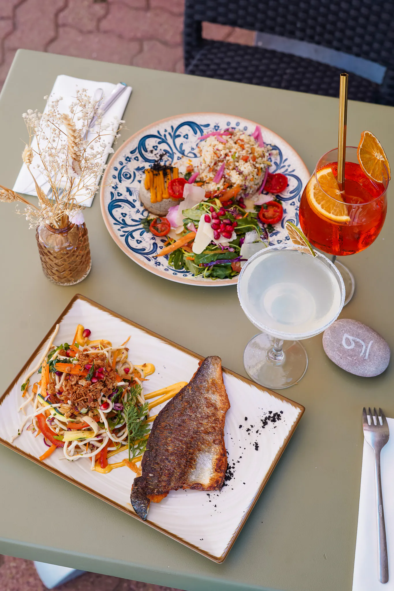 Plat signature du chef