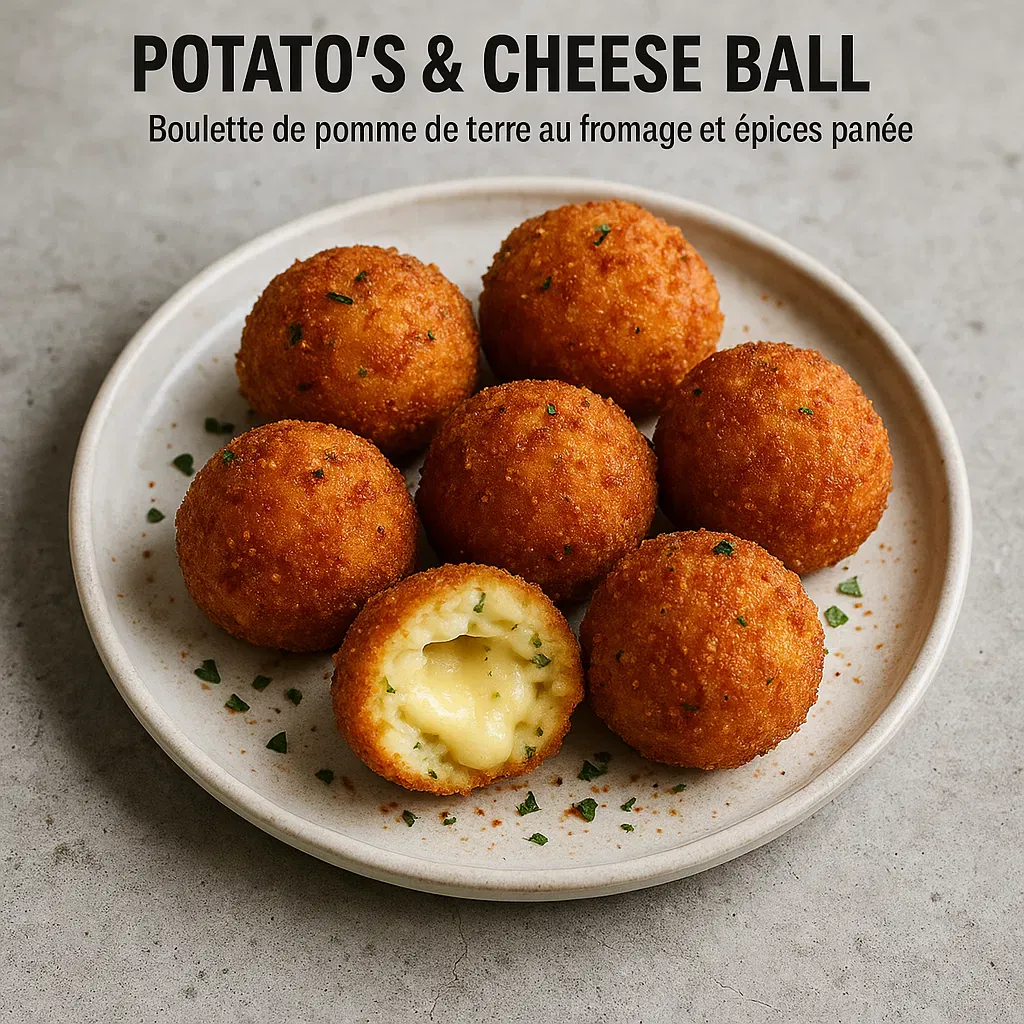 Potato's & Cheese Ball